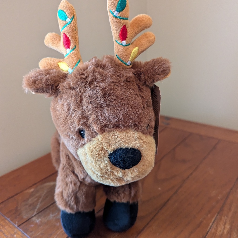 Petsmart Fortune Christmas Reindeer Plush Toy 12-inch Stuffed Animal NWT